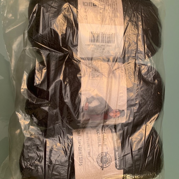 NWT Loops & Threads Impeccable Yarn 4.5oz pack of 3 wine ❤️ navy blue green - Picture 2 of 16